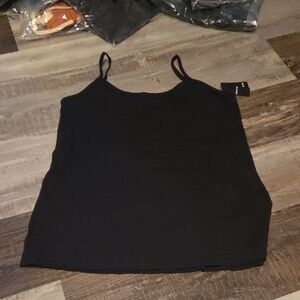torrid Black Spaghetti Strap Camisole